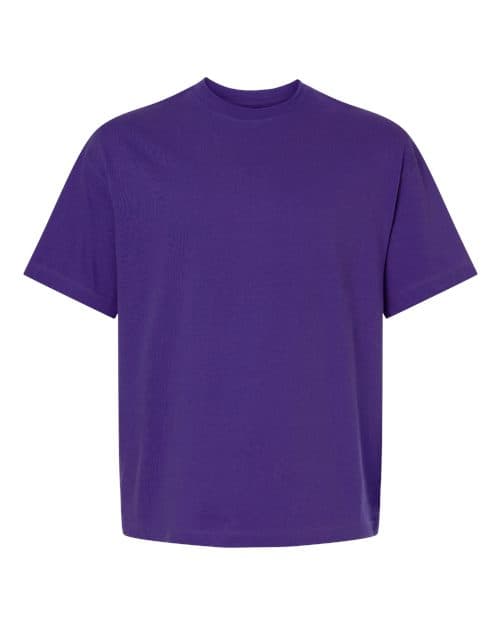 Unisex Beefy-T® Retro Street T-Shirt — Athletic Purple