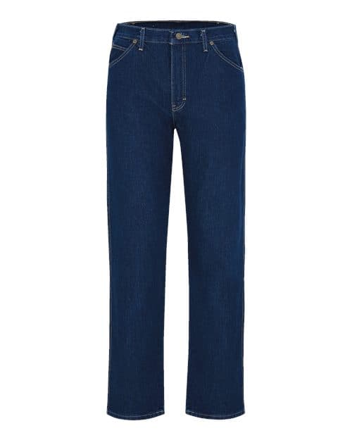 Men's 5-Pocket Jeans — Indigo Blue - 37 Unhemmed