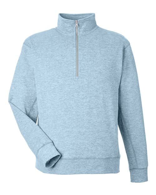 Unisex Electric Fleece Quarter-Zip Sweatshirt — Electric Sky