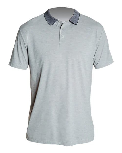 Men's Transit Tech Polo — Alloy Heathered
