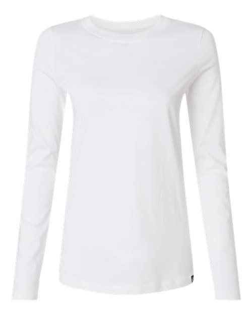 Women's RegenX Cotton Underscrub Long Sleeve T-Shirt — White