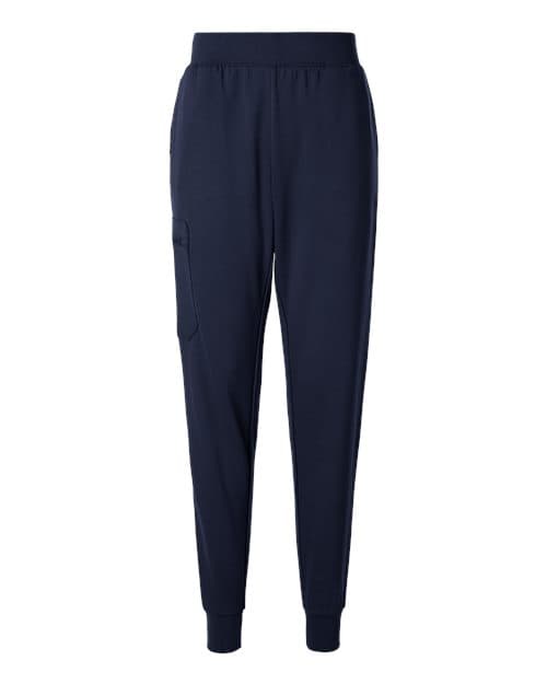 Women's Petite Sizes Rubi UltraSOFT™ Scrub Joggers — Midnight Navy