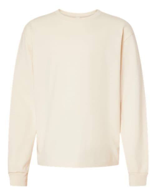 Youth 6oz. Heavyweight Long Sleeve Tee — Natural