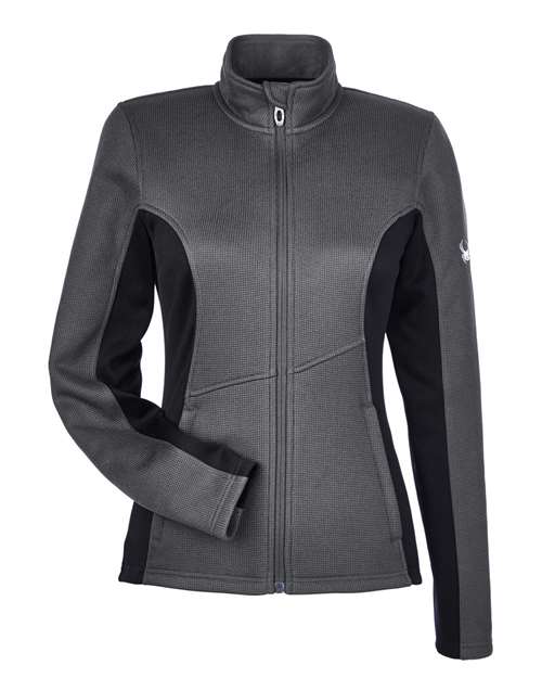 Women's Constant Full-Zip Sweater Fleece Jacket — Polar/ Black/ White