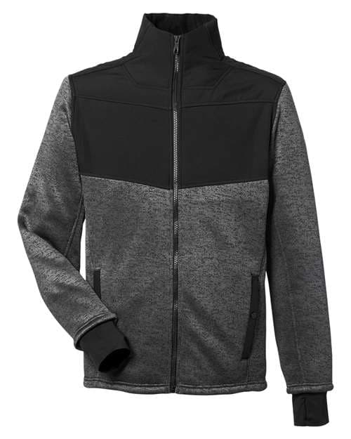 Men's Passage Sweater Jacket — Polar Powder/ Black