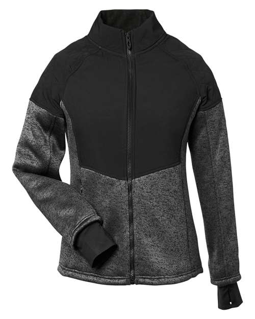 Women's Passage Sweater Jacket — Polar/ Black