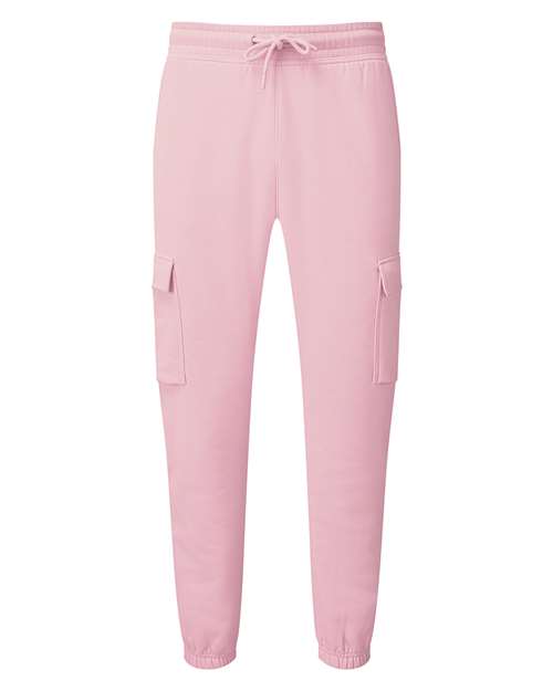 Unisex Riley Cargo Joggers — Light Pink