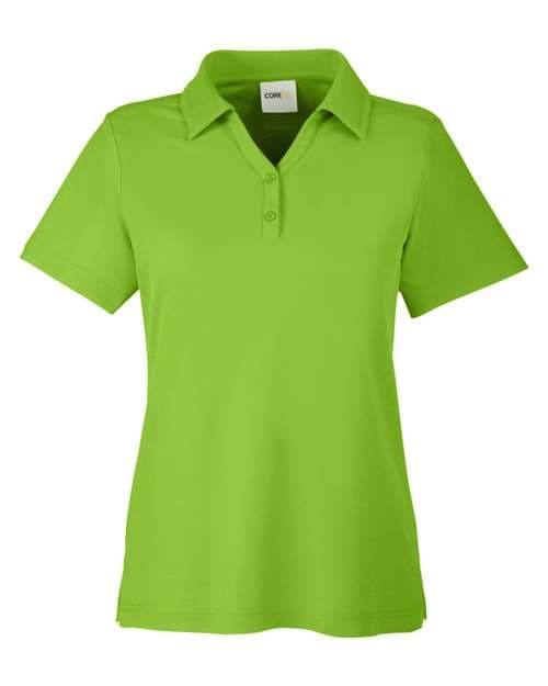 Women's Fusion ChromaSoft™ Pique Polo — Acid Green