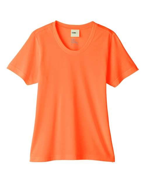 Women's Fusion ChromaSoft™ Performance T-Shirt — Campus Orange