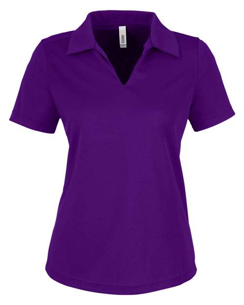 Women's Market Snag Protect Mesh Polo — Campus Purple