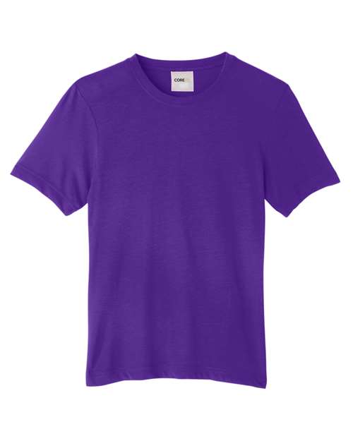 Youth Fusion ChromaSoft™ Performance T-Shirt — Campus Purple