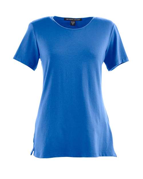 Women's Perfect Fit™ Shell T-Shirt — French Blue