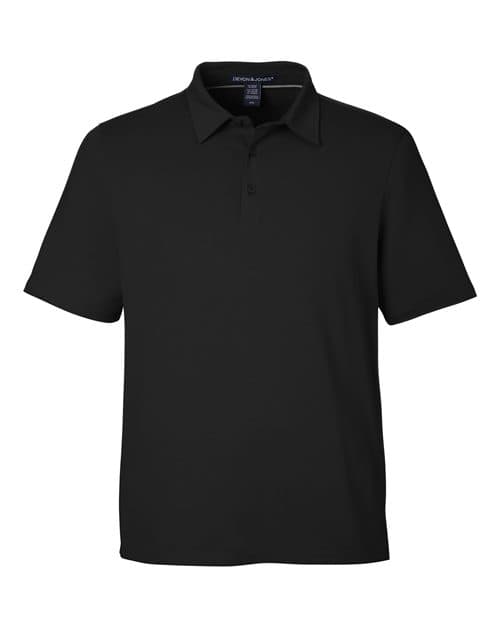 Men's Raleigh Stretch Polo — Black