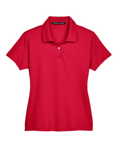 Women's Pima-Tech™ Jet Piqué Polo — Red