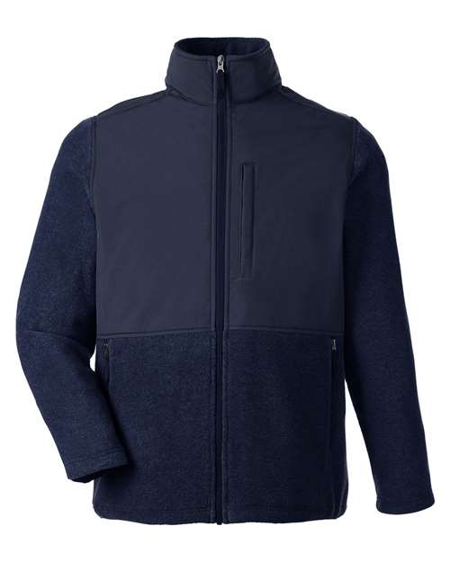 Men's Journey Summit Hybrid Full-Zip — Classic Navy/ Classic Navy