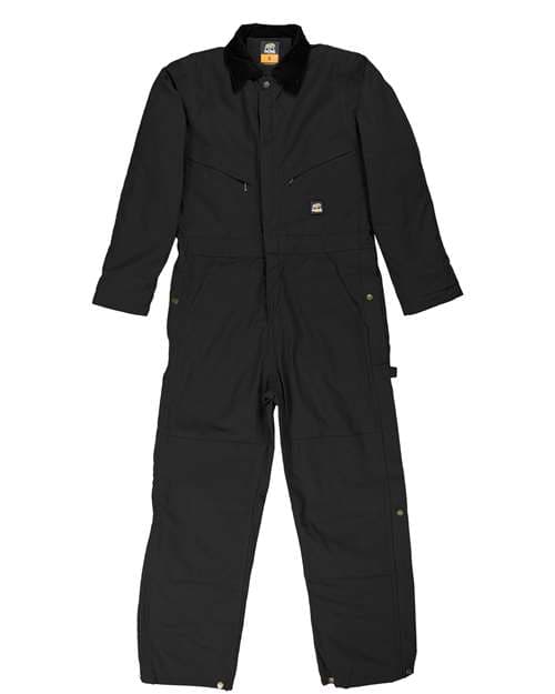 Men's Heritage Duck Insulated Coverall — Black