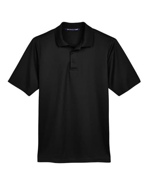Men's Tall CrownLux Performance® Plaited Polo — Black