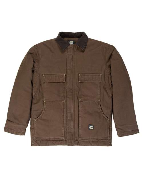 Men's Highland Washed Chore Jacket — Bark