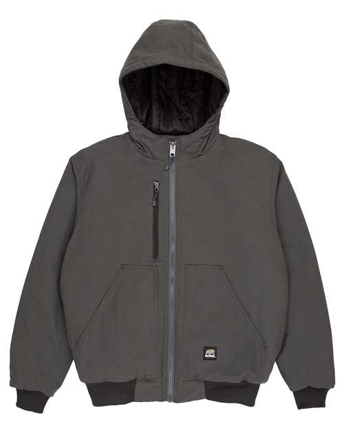 Men's Modern Hooded Jacket — Titanium