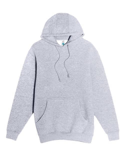 Unisex Heavyweight Hooded Sweatshirt — Heather Grey