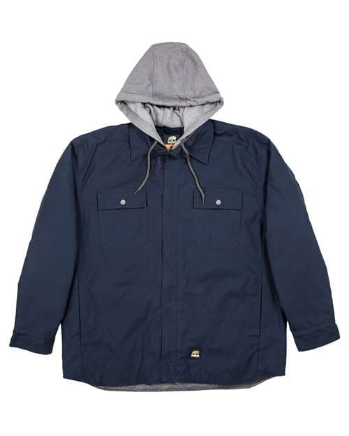 Men's Throttle Hooded Shirt Jacket