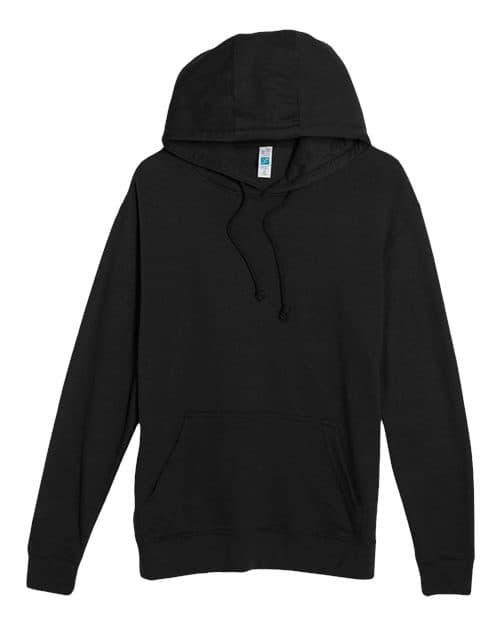 Unisex French Terry Hooded Sweatshirt — Black