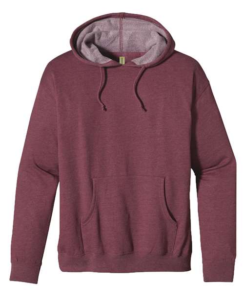 Unisex Heathered Hooded Sweatshirt — Berry