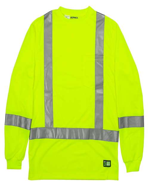 Men's Tall Hi-Vis Class 3 Performance T-Shirt — Yellow