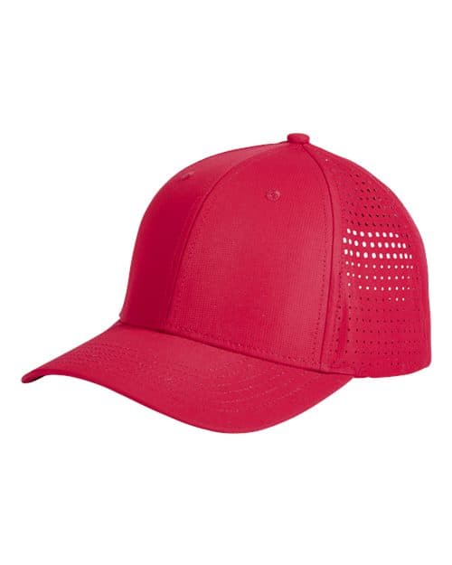 Performance Perforated Cap — Red