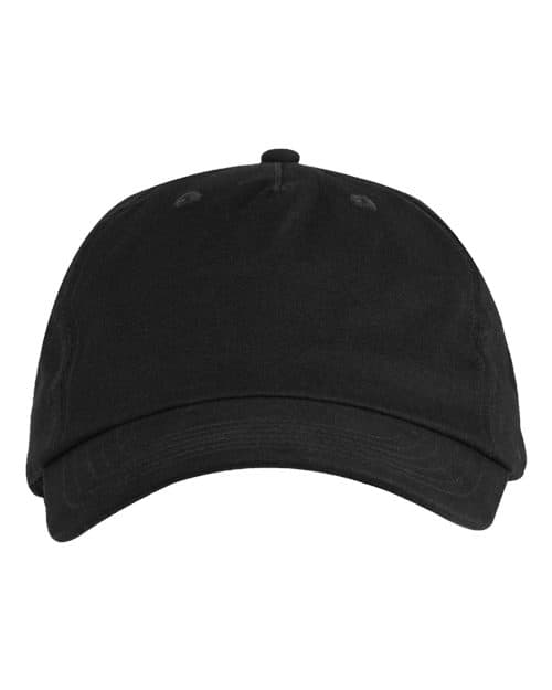 Brushed Twill Cap — Black