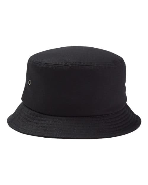 Chino Twill Crusher Bucket Hat — Black