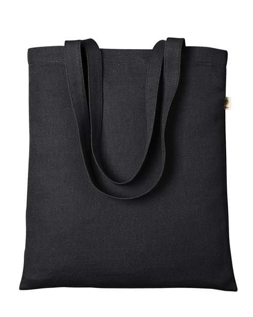 Hemp Simplicity Tote — Black
