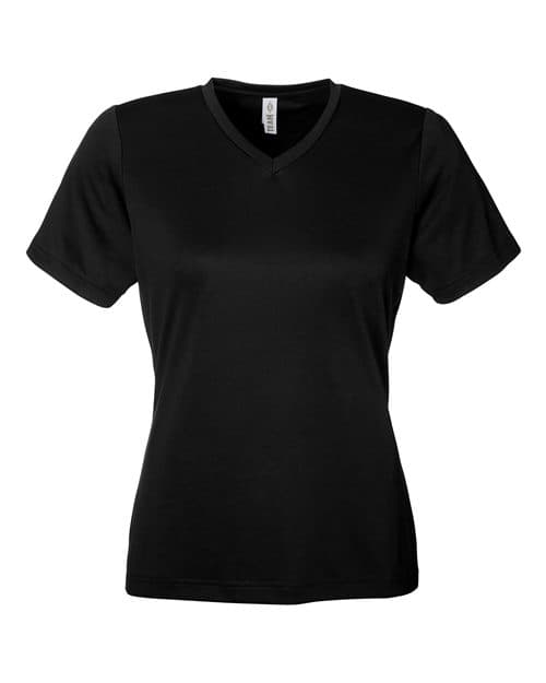 Women's Zone Performance Mesh T-Shirt — Black