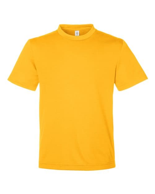 Youth Zone Performance Mesh T-Shirt — Sport Athletic Gold
