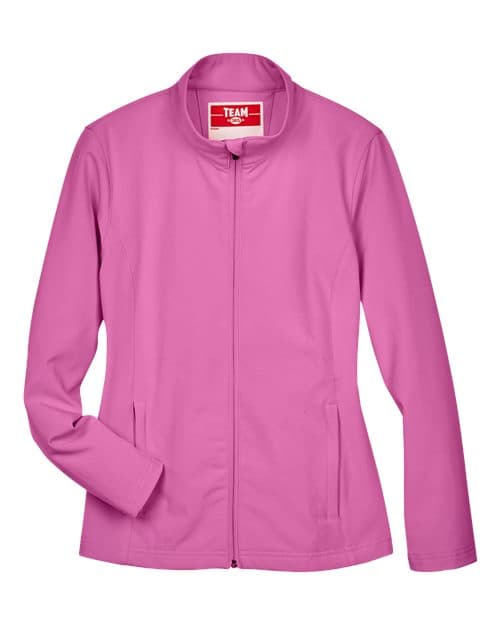 Women's Leader Soft Shell Jacket — Sport Charity Pink