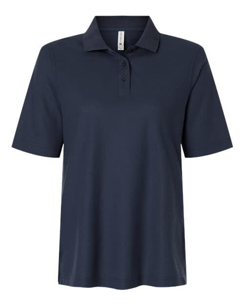 Women's Maverick CVC Pique Polo — Dark Navy
