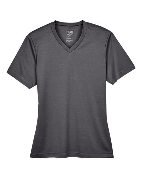Women's Sonic Heather Performance T-Shirt — Dark Grey Heather