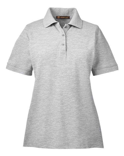 Women's Easy Blend Polo — Grey Heather