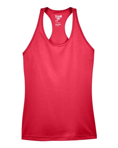 Women's Zone Performance Racerback Tank — Sport Red
