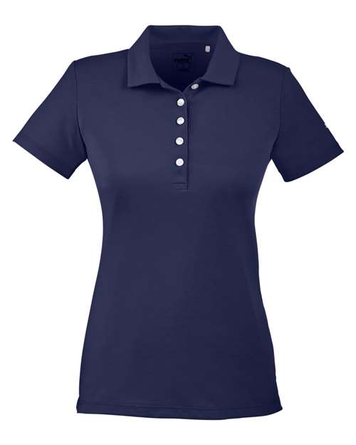 Women's Fusion Polo — Peacoat