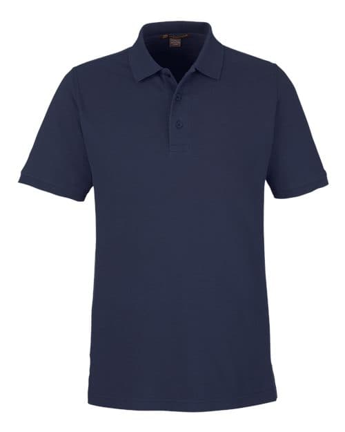 Men's Valiant Cotton Snag Protect Polo — Dark Navy