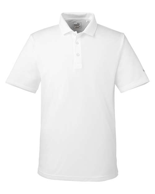 Men's Icon Golf Polo — Bright White