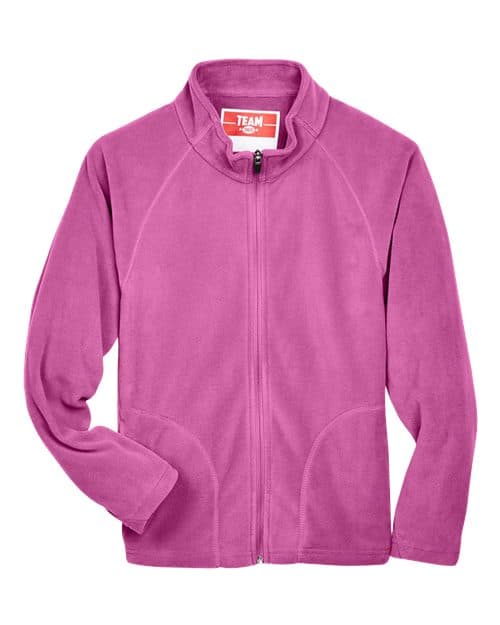 Youth Campus Microfleece Jacket — Sport Charity Pink