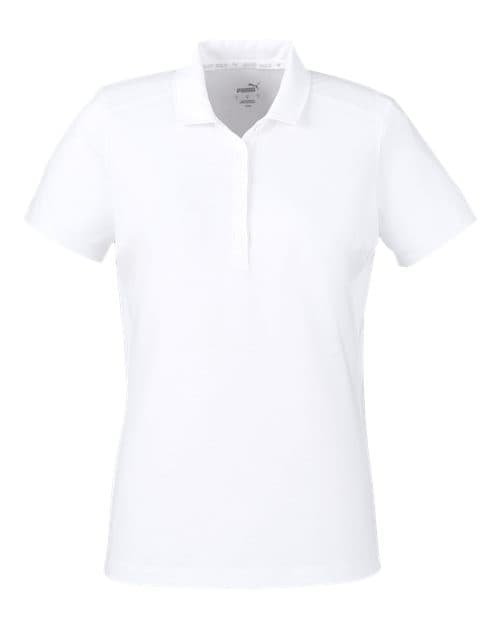 Women's Bandon Polo — Bright White