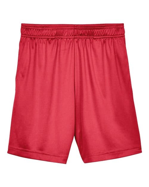Youth Zone Performance Shorts — Sport Red