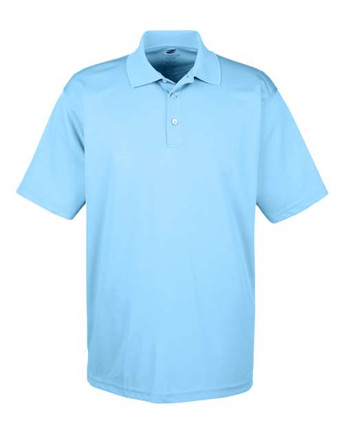 Men's Cool & Dry Mesh Piqué Polo — Columbia Blue