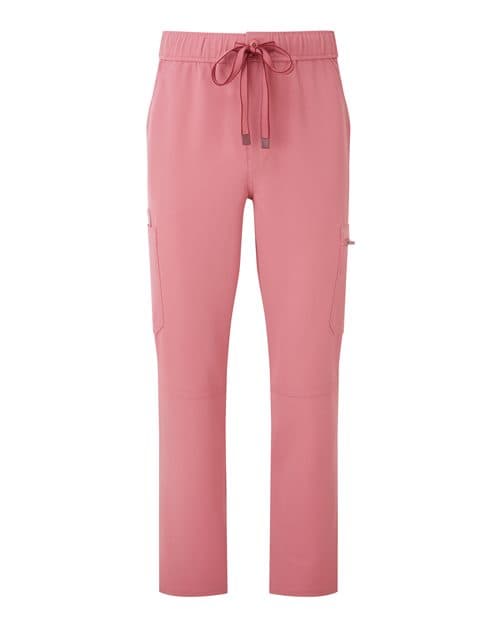 Men's Relentless Stretch Cargo Scrub Pants — Calm Pink