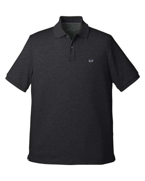 Men's Edgartown Pique Polo — Jet Black