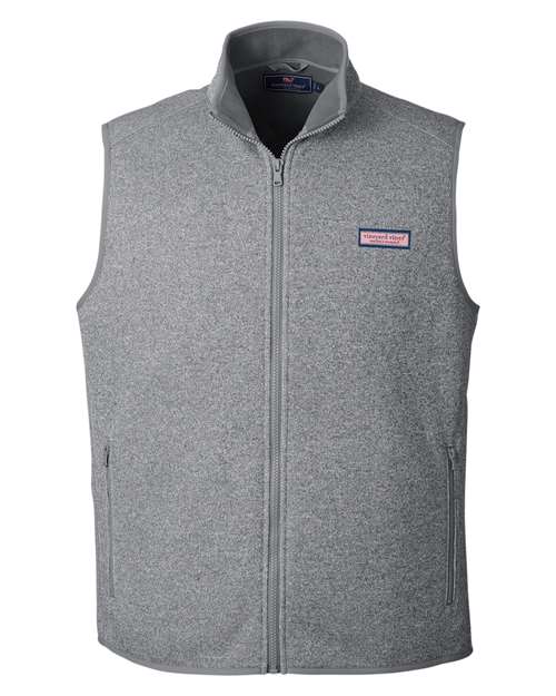 Men's Mountain Sweater Fleece Vest — Grey Heather