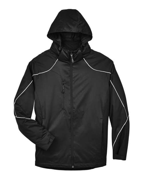 Men's Angle 3-In-1 Jacket with Bonded Fleece Liner — Black